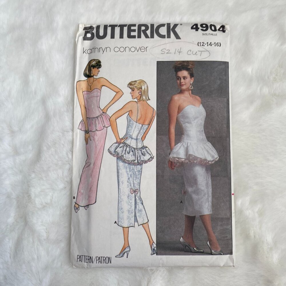 Butterick Kathryn Conover Sewing Pattern